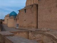 Courtyard of the upper group on Shakhi-i-Zinda.