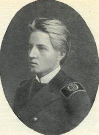 Karol (Karl) Bogdanovich at the time of his graduation from the St. Petersburg Mining Institute. Photographer unknown. 1885. This period covers his student years and graduation from the institute, which he entered in 1881 after attending the Nizhny Novgorod Military Gymnasium.