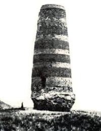 Башня Бурана. Фотография 1927 года.
