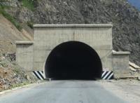 Southern entrance to the Istiklol tunnel.