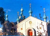 Troiskay church of Bishkek.