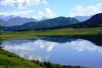 Lake Yazevoe in Katon-Karagai park.
