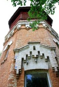 Water tower of Turkestan.