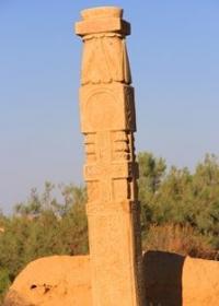 The necropolis Ushkan ata of the Atyrau region.