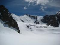 Berg glacier. Dzungarsky Ala Tau.