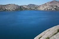 Sights of Sibinskiye lakes on Kazakhstan Altai.