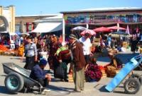 Chorsu bazaar in Shakrisabz.