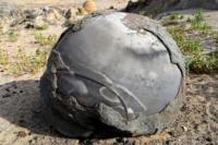 A spherical concretion at Munayly-Mola deposit.