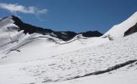 Th Kyrgyz mountain ridge.