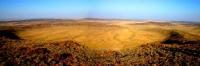 The Shunak Meteorite Crater and environs.