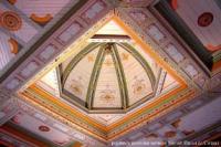 Ceiling painting in the Nogai Ishan Mosque. Photo from http://www.farsah.kz