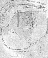 Kuyuk-Kesken-Kala settlement. Plan.