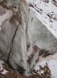 The Terskey Ala-Too ridge is elongated in the latitudinal direction.