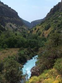 Aksu canyon.