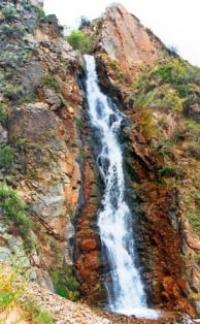 Bear falls in Turgen gorge.