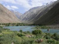 Valley in Tajikistan.
