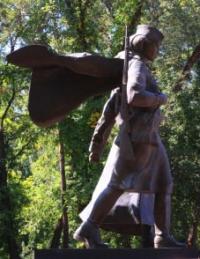 Monument Manshuk Mametova.