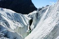 The Pamir mountains.