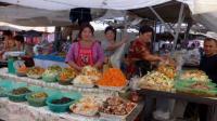 The Osh market.