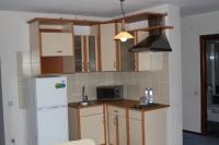 Kitchen in a suite of room.