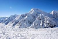 Glacier Northern Inylchek.